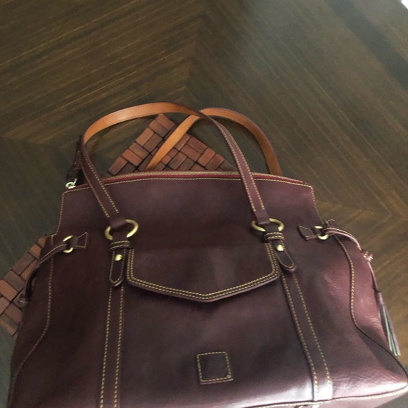 Dooney & Bourke Crimson Florentine Smith Bag - Picture 11 of 13
